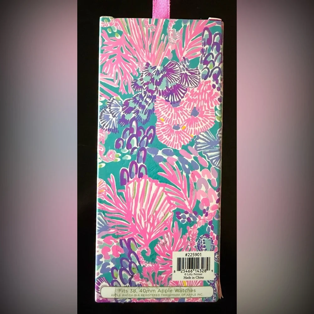 Lilly Pulitzer Vibrant Scrunchie Watch Band